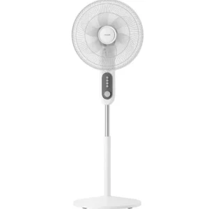 Вентилятор Philips підлоговий Series 1001, 45см, 47Вт, пульт ДК, опора кругла, білий (CX1220/00) UA
