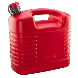 Каністра Neo Tools паливна 20л пластик HDPE, гнучкий злив, 1.46кг, червоний (11-561) UA