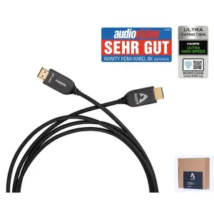 Кабель Hama Avinity Active Optical HDMI 8K 15 m Black, 00107615 UA