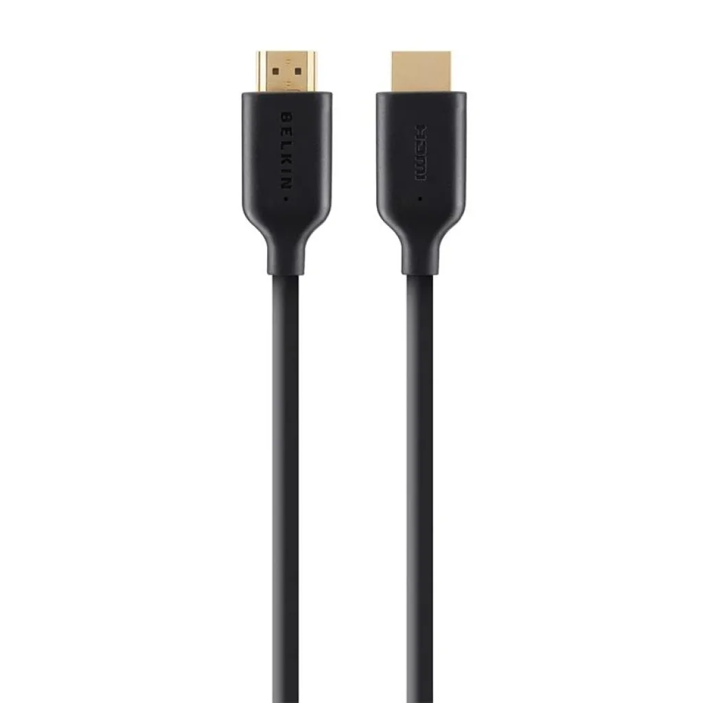 Кабель HDMI (M/M) Belkin, 5м, High Speed Ethernet, чорний, F3Y021bt5M UA