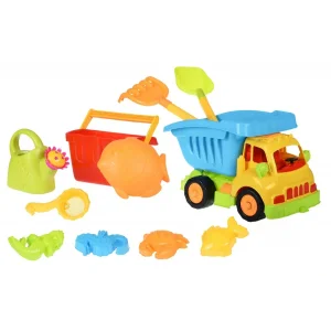 Набір для гри з піском Same Toy Вантажівка 11ел, різнокольоровий, 968Ut-2 UA