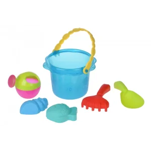 Набір для гри з піском Same Toy Відерко 6ел, синій, 986Ut-1 UA