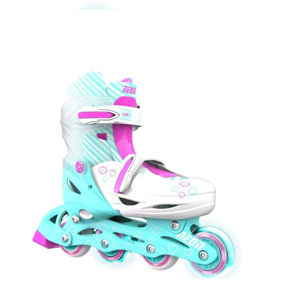 Роликові ковзани Neon Inline, розмір 30-33, бірюзовий, NT07T4 UA