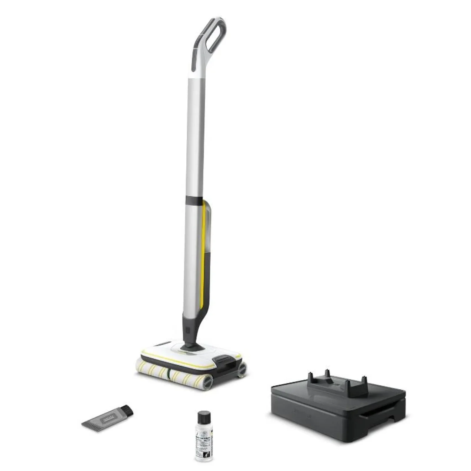Підлогомийна машина Karcher FC 7 Cordless, вода -0.4л, автон. робота до 45хв, вага-4.3кг, срібний, 1.055-701.0 UA