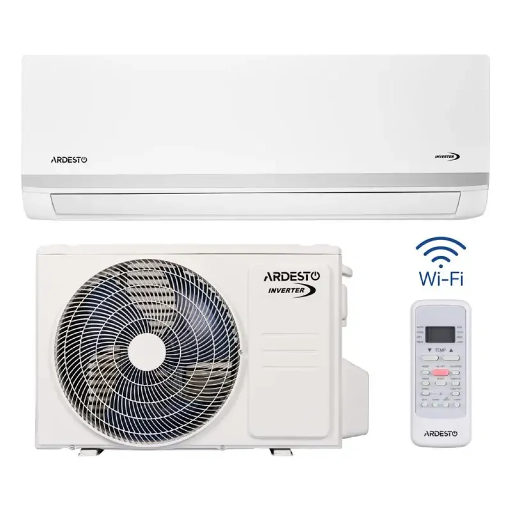 Кондиціонер Ardesto ACM-09ERP-R32-WF-AG-S 25м2 інвертор 9000BTU 2.5кВт A++/A+ -20°С Wi-Fi R32 білий UA