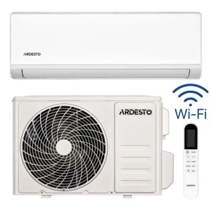Кондиціонер Ardesto CoolSmartPro 25м2 інвертор 9000BTU 2.5кВт A++/A+ -25°С Wi-Fi R32 білий (ARD-ACS09-IP) UA