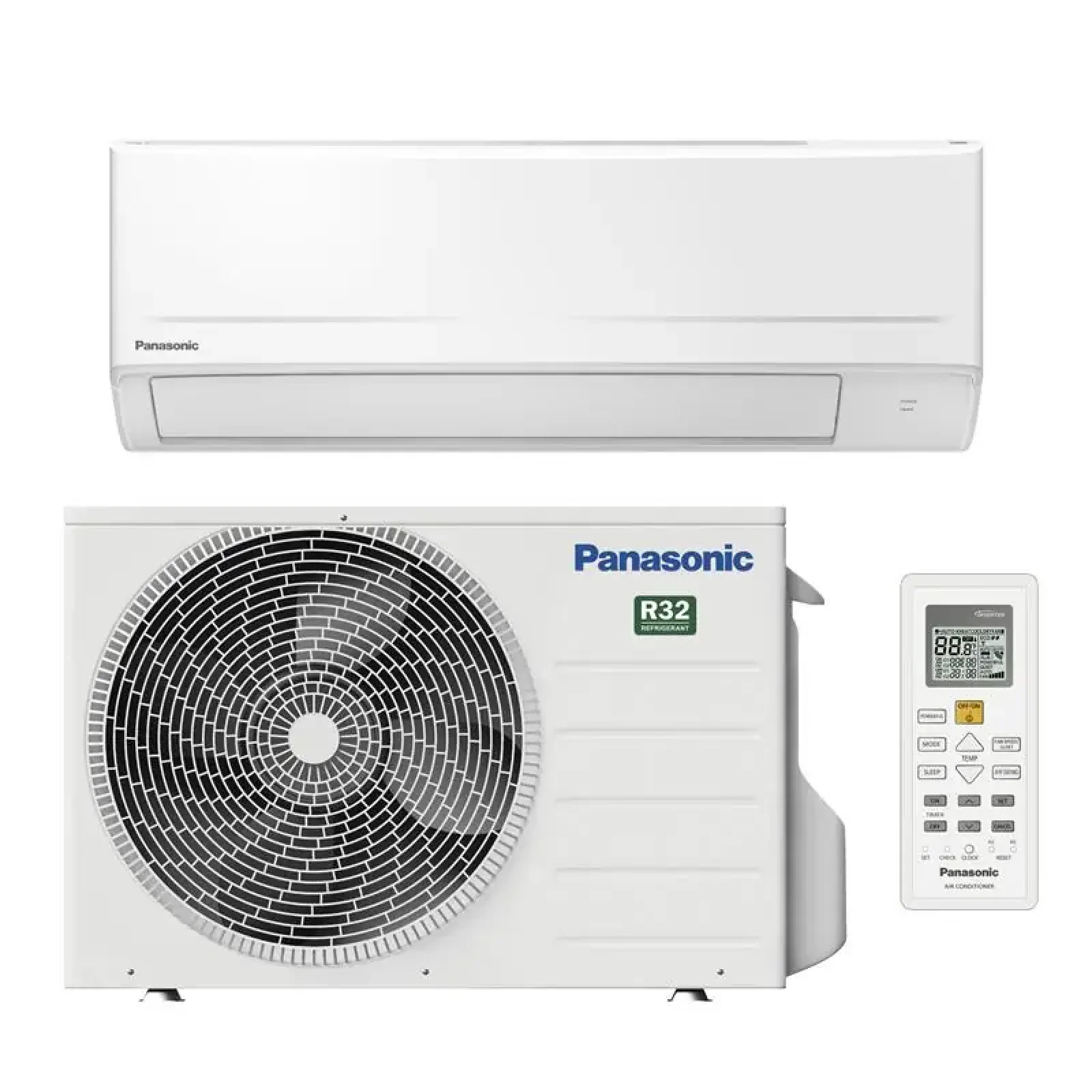 Кондиціонер Panasonic Super Compact BZ 35м2 інвертор 12000BTU 3.3кВт A++/A+ -15°С R32 білий (CS-BZ35ZKE/CU-BZ35ZKE) UA