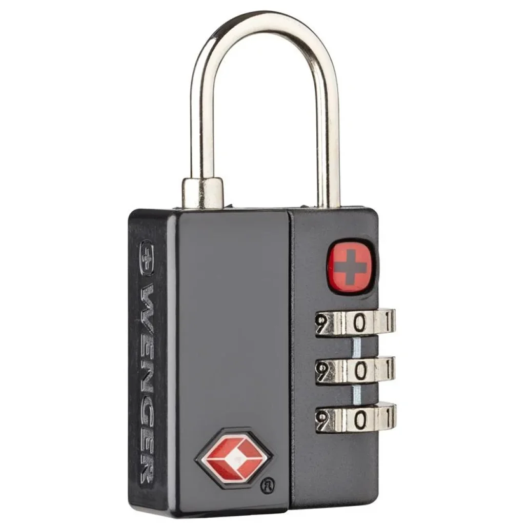 Замок кодовий, Wenger TSA Combination Lock, чорний, 604563 UA