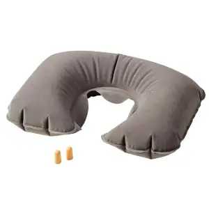 Подушка надувная, Wenger Inflatable Neck Pillow, серая UA