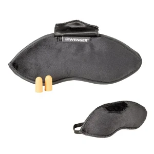 Маска на очі + беруші, Wenger Eyemask with Ear Plugs, (чорна) UA