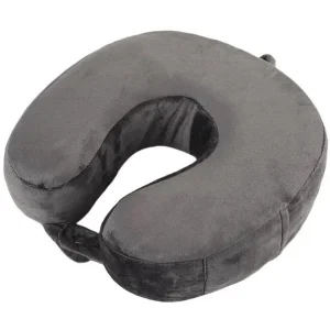 Подушка флісова, Wenger, Memory Foam Travel Neck Pillow, сірий, 611884 UA