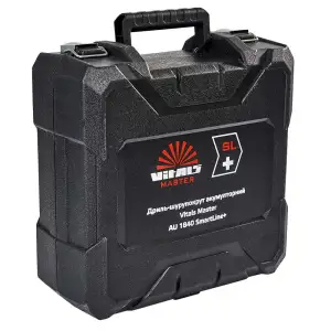 Кейс для дриля-шурупокрута акумуляторного Vitals Master AU 1840 SmartLine+ 27х28х12.5см пластик (184490) UA