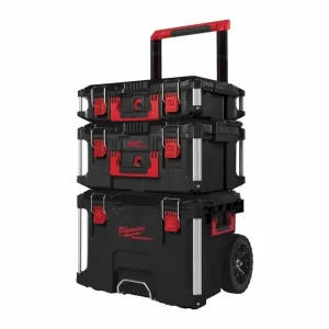Модульна система для інструменту Milwaukee Packout, на коліщатках, 3 ящики модуля, 47х56х100см (4932464244) UA