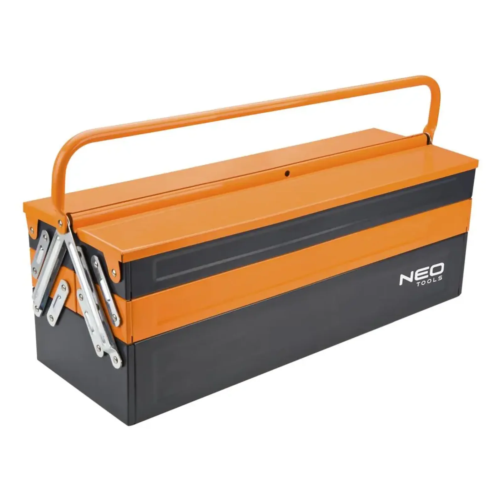Ящик для інструменту Neo Tools, п'яти секційний, розсувний, 21х55.5х20см, метал (84-101) UA