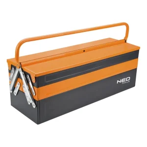 Ящик для інструменту Neo Tools, п'яти секційний, розсувний, 21х55.5х20см, метал (84-101) UA