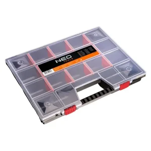 Органайзер Neo Tools, 14 відділень, регульовані перегородки, 6.5х39х29см, поліпропілен (84-118) UA