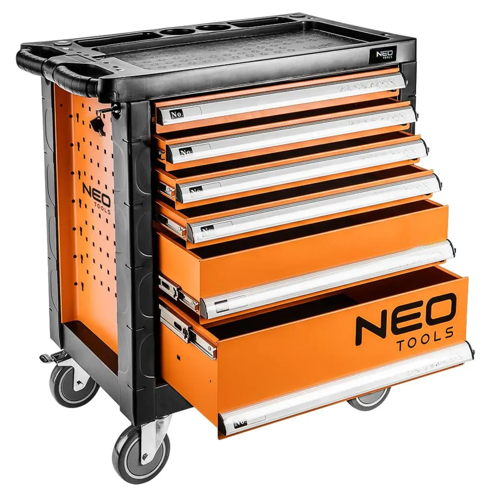 Шафа-візок для інструменту Neo Tools, висувні ящики 6шт, 87х77x46см, метал (84-223) UA