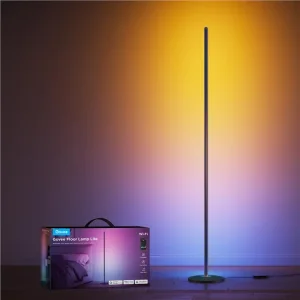 Торшер розумний Govee H8076 Govee Floor Lamp lite, 1000Lm, RGBWW+RGBIC+WW, WI-FI/Bluetooth, чорний (H8076C13) UA