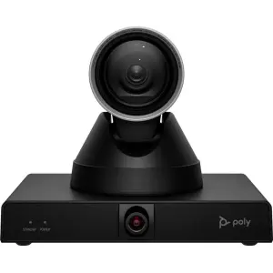 Конференц-камера Poly Studio E60, 12x Optical Zoom, 2 об'єктиви 4K, PTZ, сертифікати Microsoft Teams, Zoom, чорний (9W1A6AA) UA
