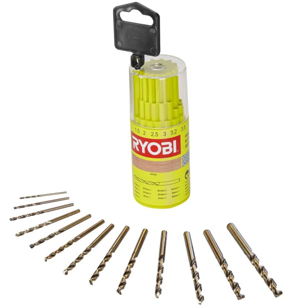 Набір свердел по металу Ryobi RAK13HSS 13шт, 5132004523 UA