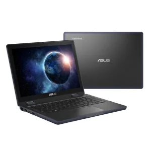 Ноутбук ASUS BR1204FTA-R90131 12.2" WUXGA Touch, Intel N250, 16GB, F512GB, UMA, NoOS (90NX08U1-M00490) UA