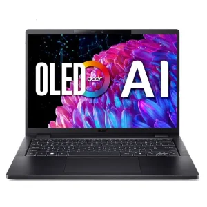 Ноутбук Acer TravelMate TMP614-73 14" 2.8K OLED, Intel U5-125H, 32GB, F1TB, UMA, Win11P, чорний (NX.B5WEU.004) UA