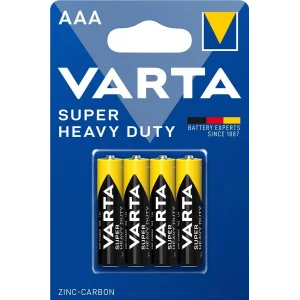 Батарейка VARTA SUPERLIFE AAA BLI 4 ZINC-CARBON, 02003101414