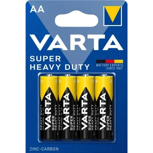 Батарейка VARTA SUPERLIFE AA BLI 4 ZINC-CARBON, 02006101414