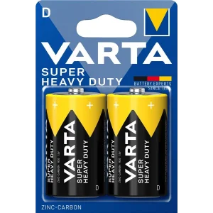 Батарейка VARTA SUPERLIFE D BLI 2 ZINC-CARBON, 02020101412