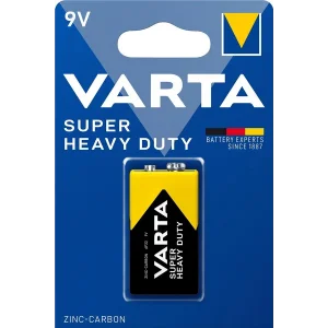 Батарейка VARTA SUPERLIFE 6F22(Крона) BLI 1 ZINC-CARBON, 02022101411