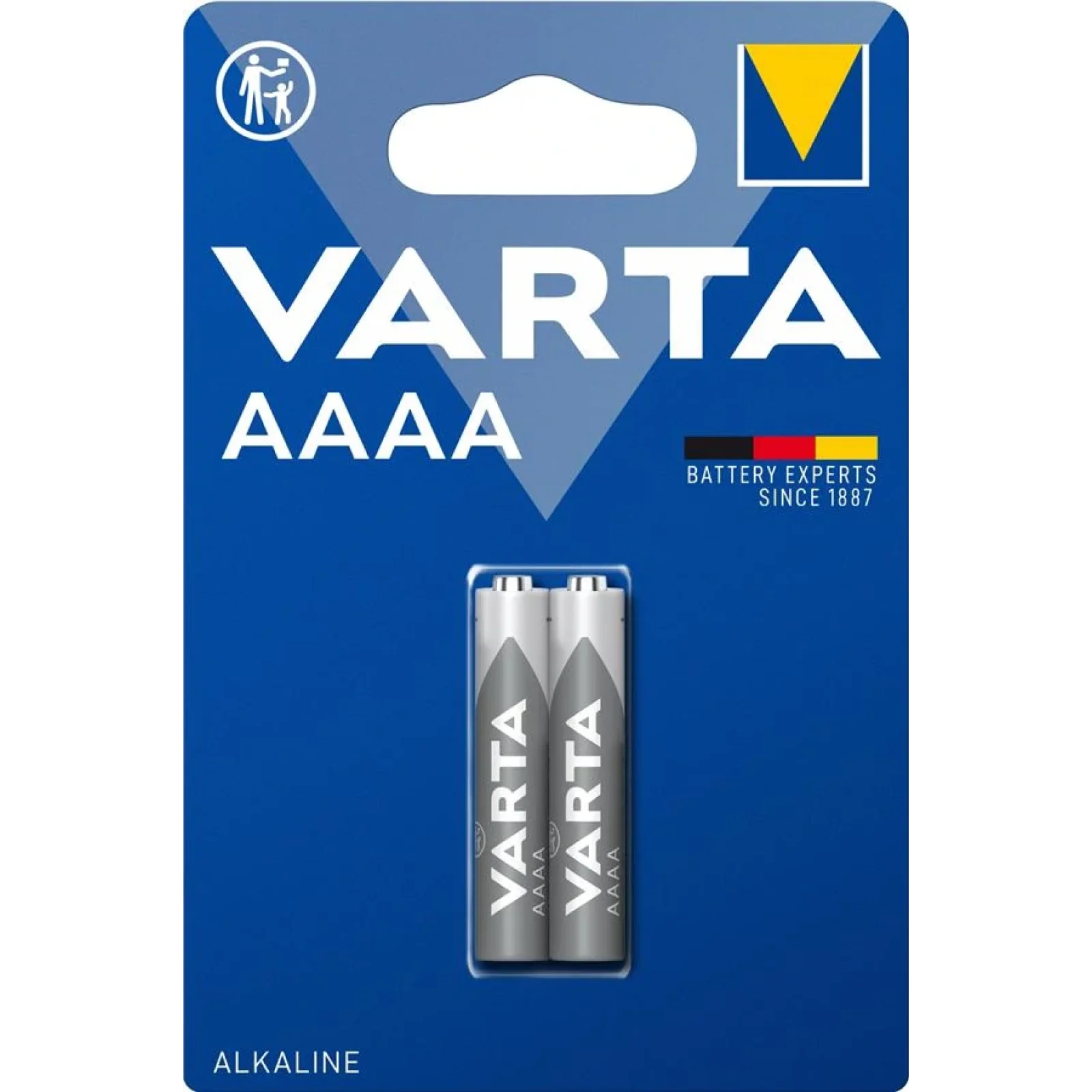 Батарейка VARTA AAAA BLI 2 ALKALINE, 04061101402