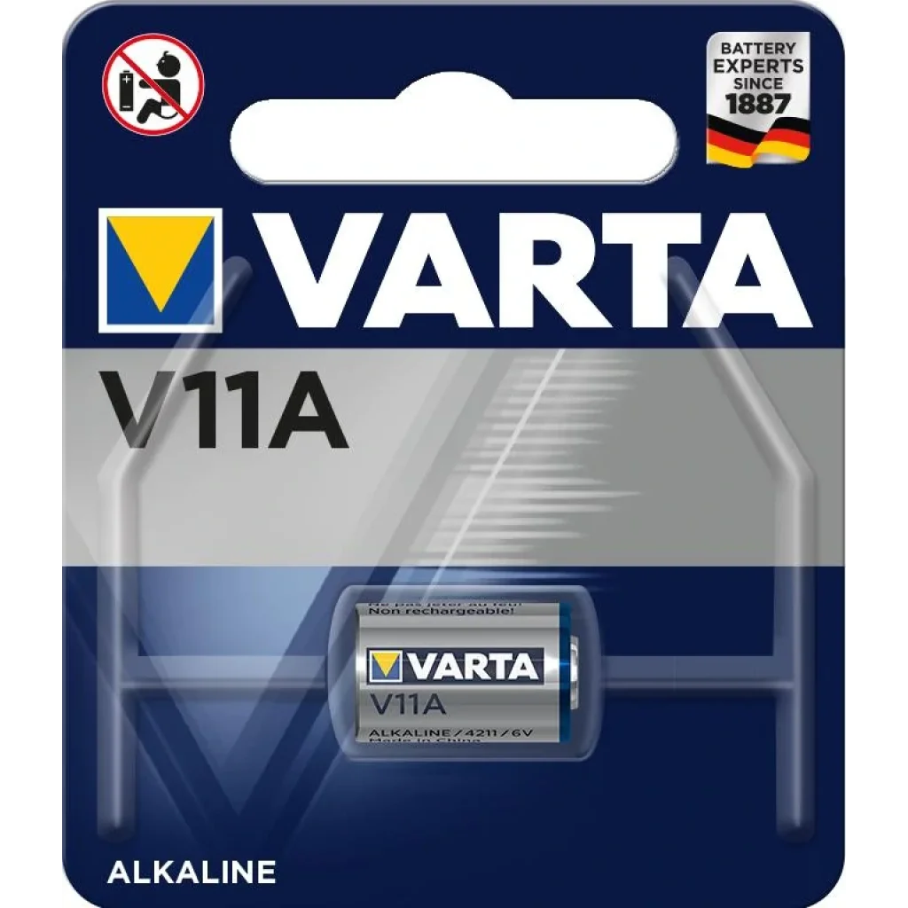 Батарейка VARTA V 11 A BLI 1 ALKALINE, 04211101401 UA