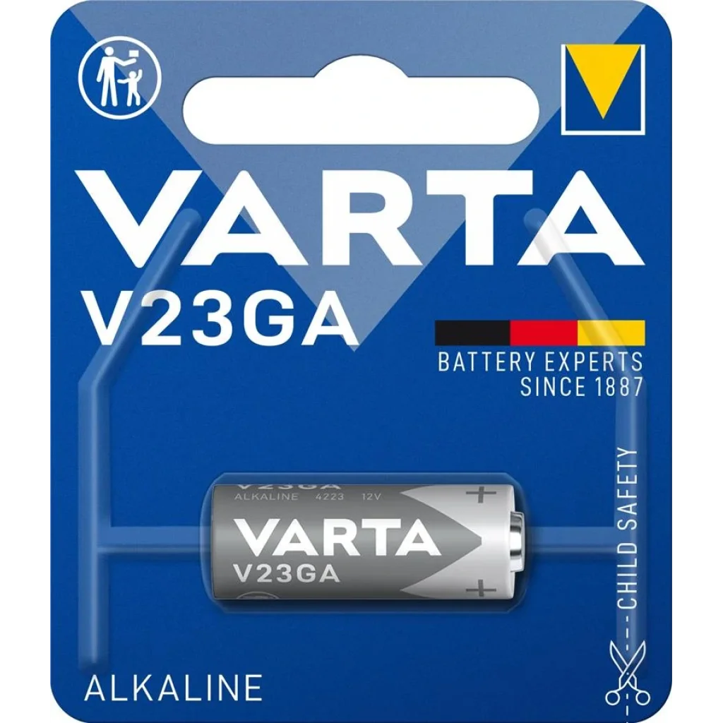Батарейка VARTA V 23 GA BLI 1 ALKALINE, 04223101401