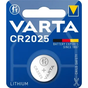 Батарейка VARTA CR 2025 BLI 1 LITHIUM, 06025101401