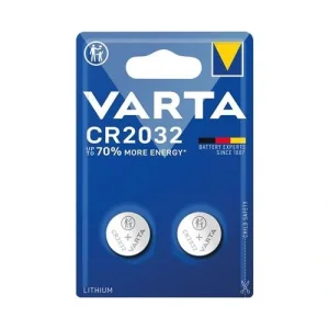 Батарейка Varta літієва CR2032 блістер, 2шт, 06032101402 UA