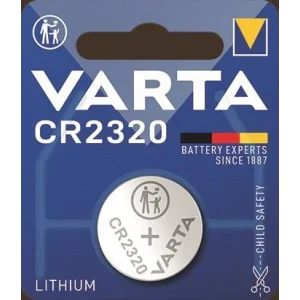 Батарейка VARTA CR 2320 BLI 1 LITHIUM, 06320101401 UA