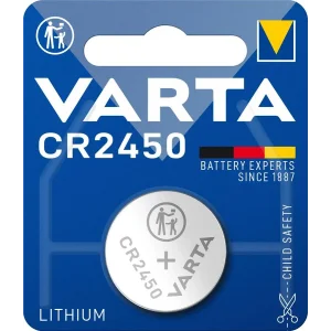 Батарейка VARTA CR 2450 BLI 1 LITHIUM, 06450101401