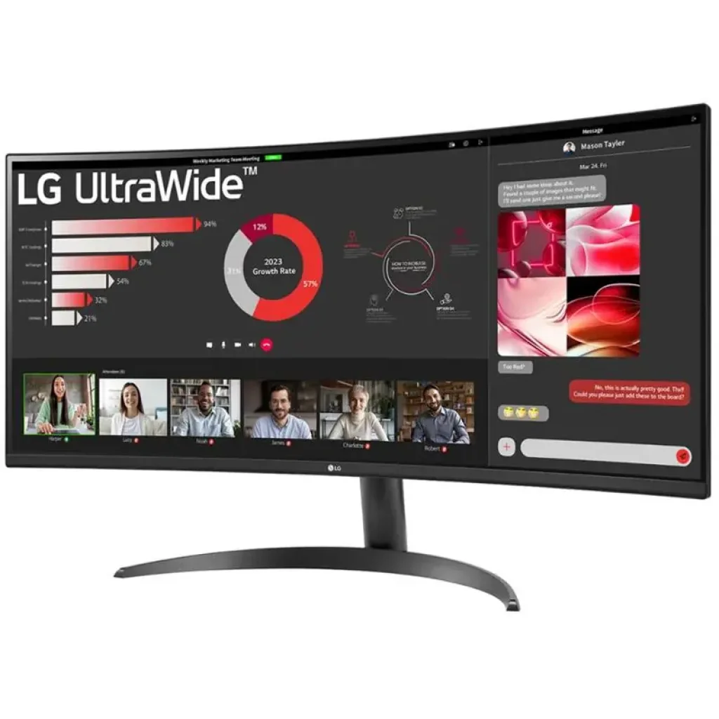 Монітор LG 34 34WR50QK-B UA