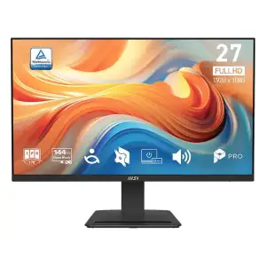 Монітор MSI 27" PRO MP273-E14A D-Sub, HDMI, DP, Audio, IPS, 144Hz, 1ms, sRGB 102%, FreeSync (9S6-3PB4CH-250) UA