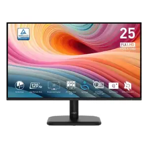 Монітор MSI 24.5" PRO MP251L-E2 D-Sub, HDMI, IPS, 120Hz, 1ms, sRGB 99%, AdaptiveSync (9S6-3PD2CM-033) UA