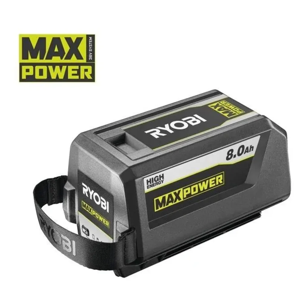 Акумулятор Ryobi Max Power RY36B80B High Energy 36В 8А·год 1.88кг, 5133005911 UA