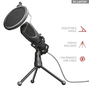 Мікрофон Trust GXT 232 Mantis Streaming USB, 22656_TRUST UA