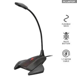 Мікрофон Trust GXT239 NEPA Black, 23467_TRUST UA