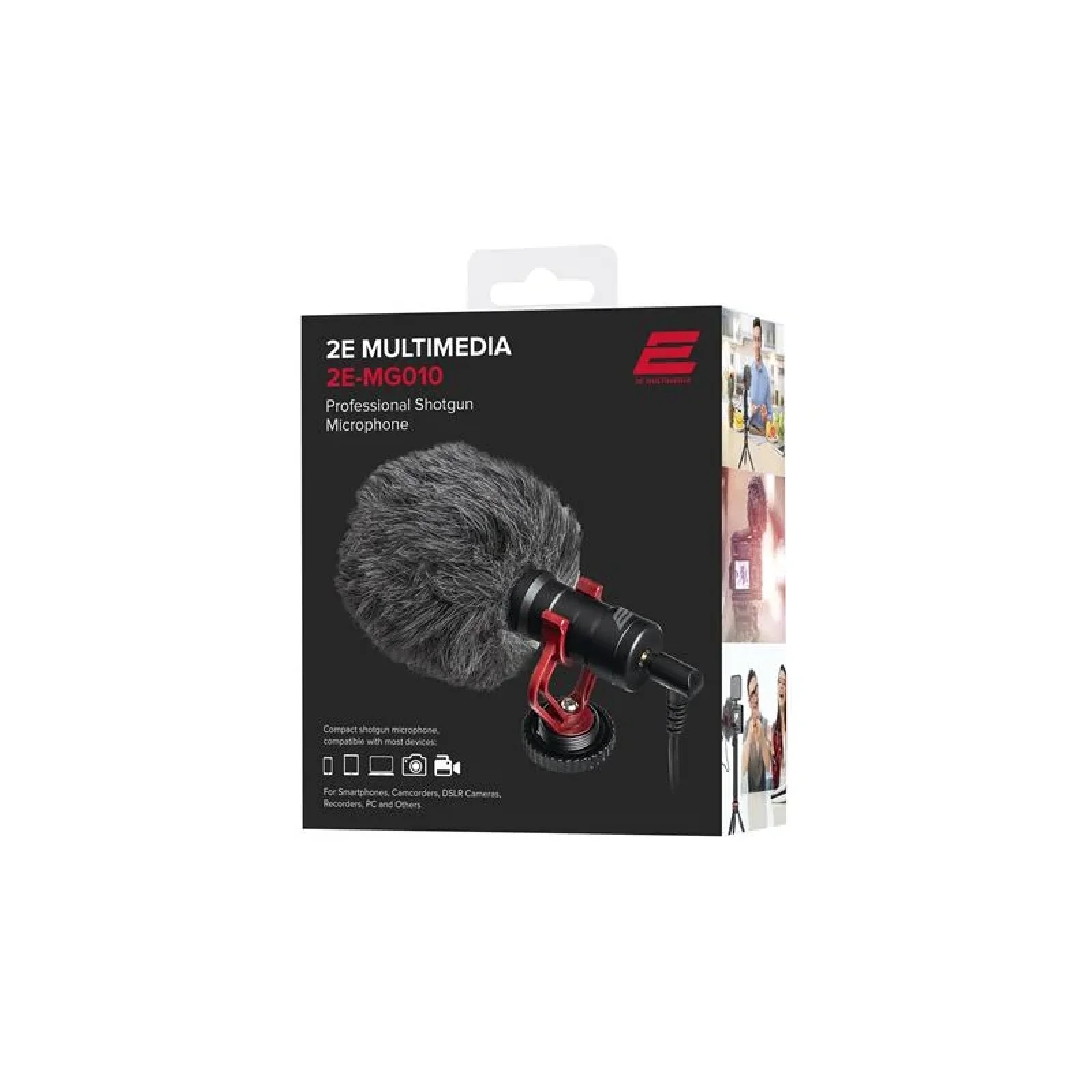 Мікрофон гармата 2Е MG010 Shoutgun, 3.5mm, 2E-MG010 UA