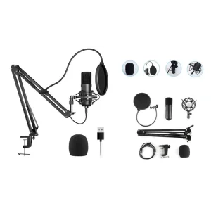 Микрофон для ПК c пантографом Maono by 2Е MPC011 Streaming KIT USB, 2E-MPC011 UA