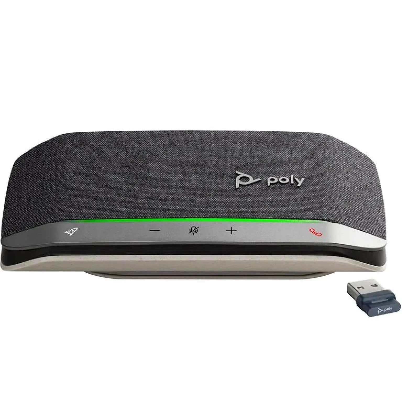 Спікерфон Poly Sync 20+ з адаптером BT700, сертифікат Microsoft Teams, USB-A, Bluetooth, сірий, 772C6AA UA