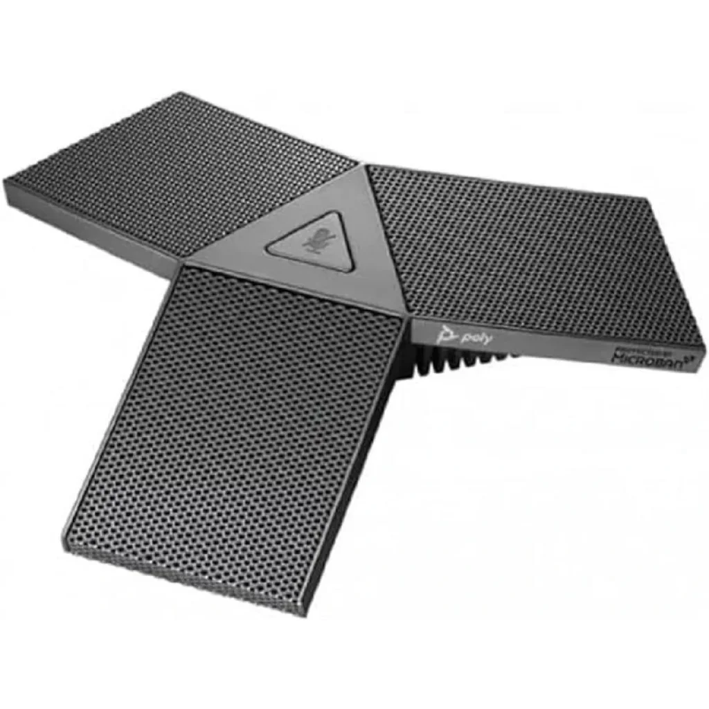 Мікрофон настільний Poly Studio Table Microphone для систем X50/X52/X70/Studio USB, 3 x Omni-mic, радіус 4,6 м, RJ11, чорний, 875M6AA UA