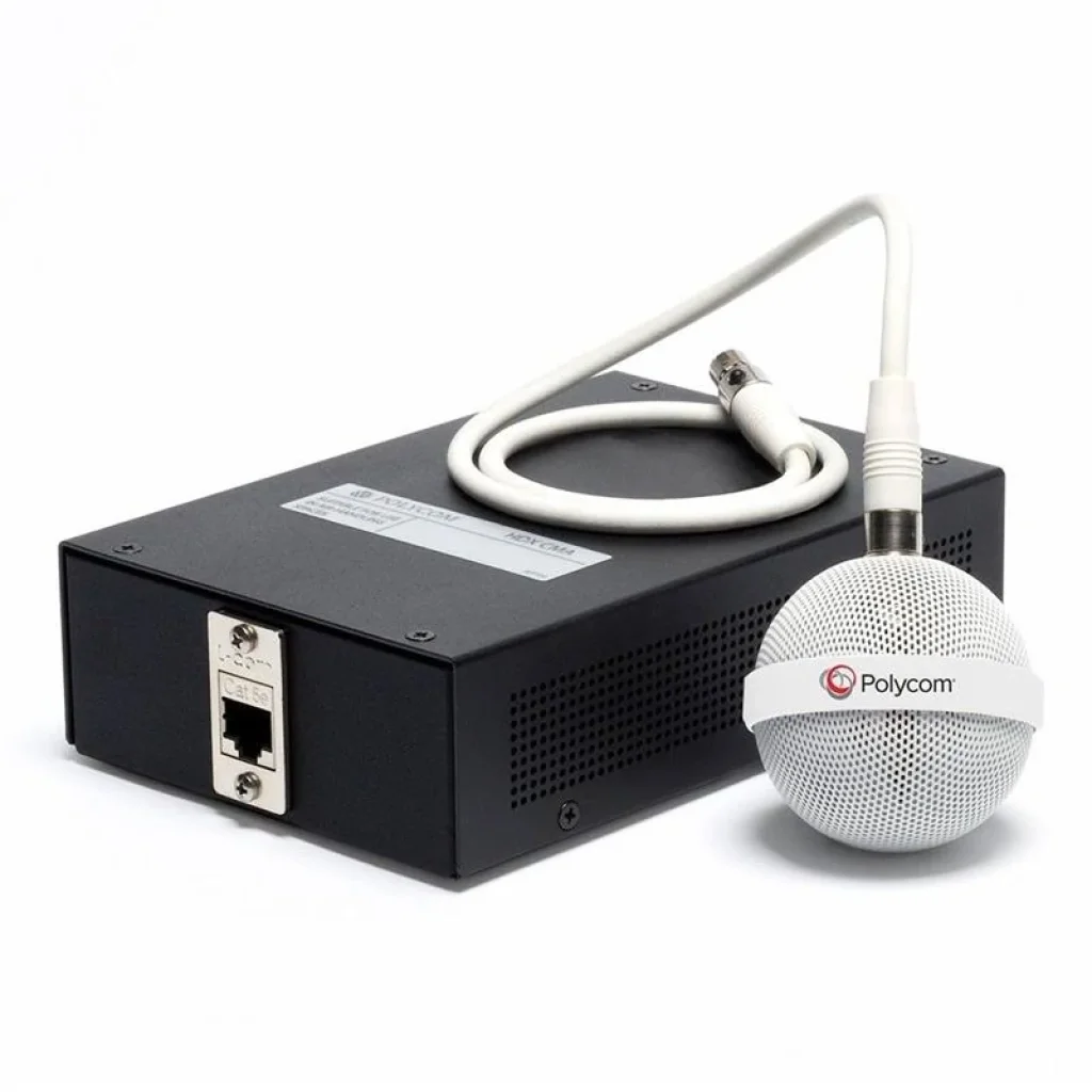 Мікрофон стельовий Poly IP Ceiling Microphone Array, 3 x Omni Mic, радіус дії 3,5 м, RJ45, білий, 875S1AA UA