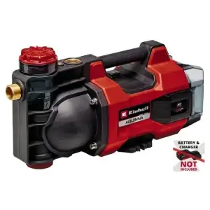 Насос відцентровий акумуляторний Einhell Professional AQUINNA 36/34, 36В(18В+18В) 3400л/год, вис. 37м, глиб. 6м режими ECO/BOOST, 4.2кг, без АКБ та ЗП (4180450) UA