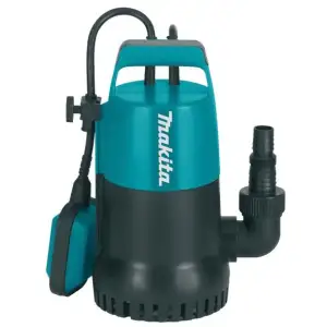 Насос садовий погружний Makita PF0300, 300Вт, 8400 л/г, 5 м, 3.3кг UA